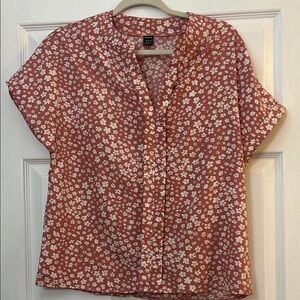 4 for $20 SHEIN Floral pink Women's Top size medium